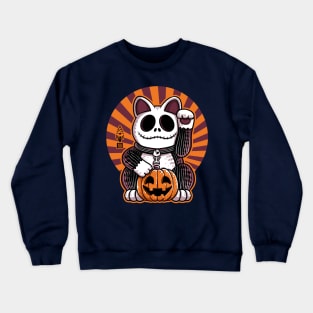 Halloween Neko Crewneck Sweatshirt